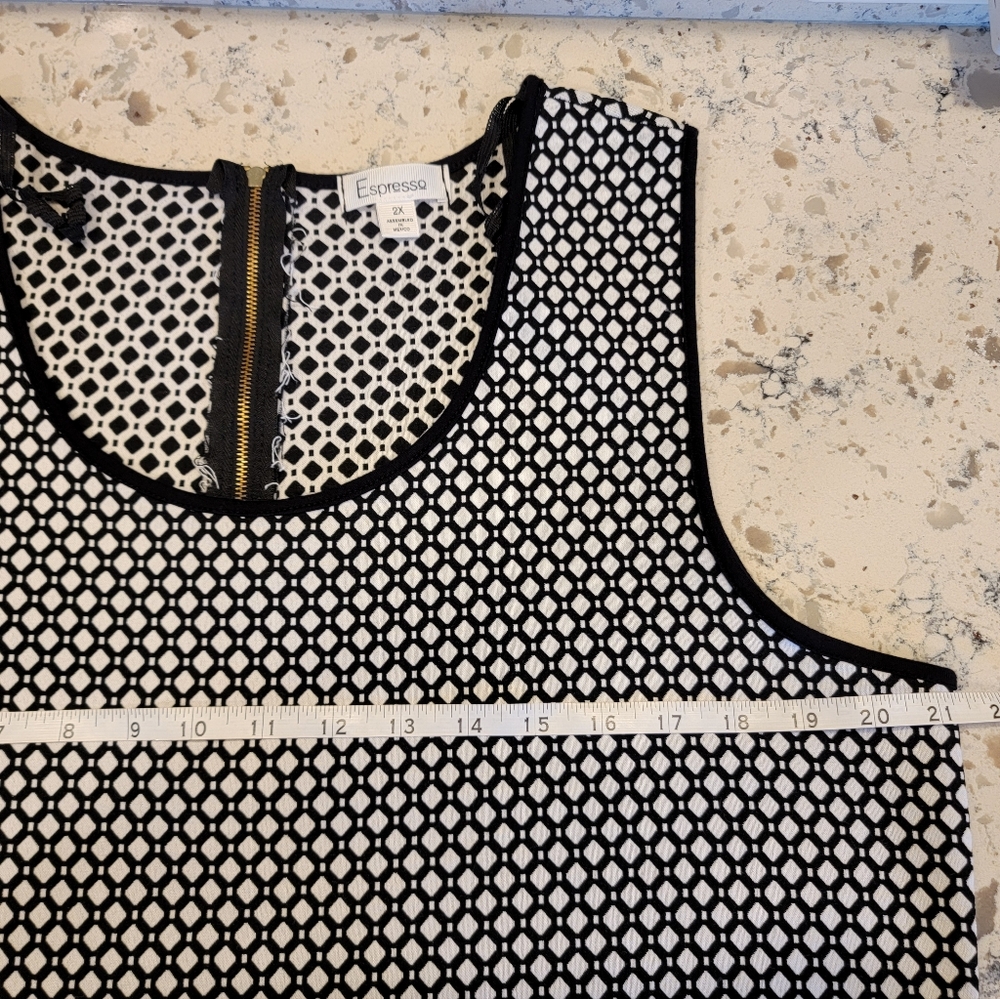 Espresso Woman’s Sleeveless Body Con Dress Size‎ 2XL - Picture 3 of 8